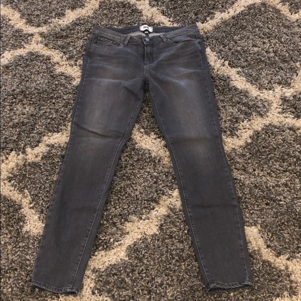 NEVER WORN Gray31 Paige Verdugo Ultra Skinny Jeans